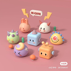 菲比猫·°o采集到C4D风小物件