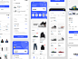 Tuks – E-Commerce Mobile App UI Kit 60多屏电子商务移动应用程序 UI 套件含明暗模式_UIGUI