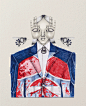 【视觉精选】艺术家Tara Dougans将他的时尚插画手稿制作成了魅惑的Gif作品，非常有趣哦！