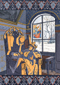 Atelier Sentô 手绘清新日本插画欣赏 童话插画 狐狸 梦幻插画 日本插画 插画 手绘插画 动物插画 儿童插画 