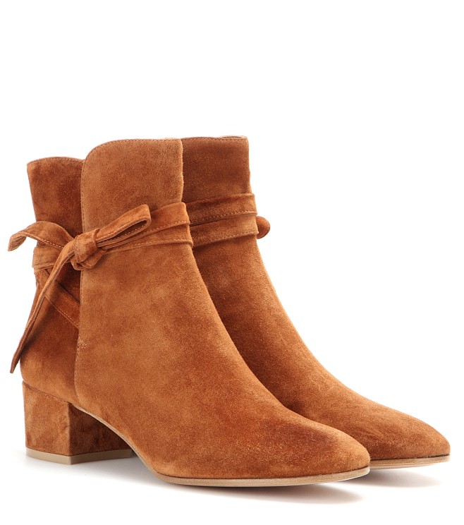 Moore suede ankle bo...