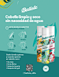 Batiste Batiste Dry Shampoo diseño gráfico revista publicidad marketing   brand identity diseño gráfico. Cosméticos shampoo