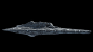 Assertor-class Star Dreadnought 05，Ansel Hsiao 为星战系列创作了大量飞船作品