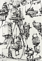 画师 Ian McQue 的作品，精致的线条。\(≧▽≦)/