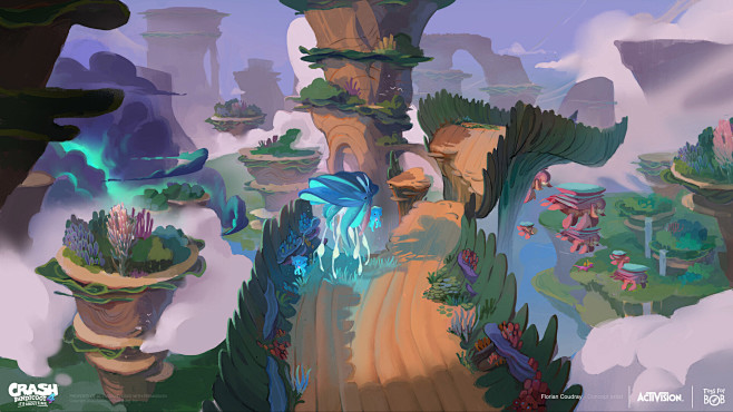 {游戏系列} 美国 Crash 4（场景...