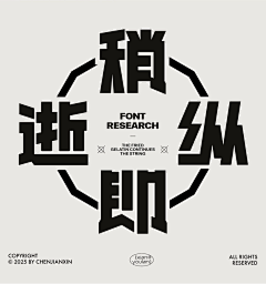 理想状态工作室采集到字体字形设计