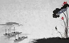 中国水墨写意画中平面设计的运用_V视觉创意设计机构|青岛广告公司|青岛logo设计|青岛vi设计|青岛logo设计|青岛标志设计|青岛连锁形象设计|青岛食品包装设计