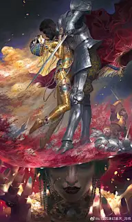 人设原画———CG厚涂——