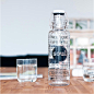 灵魂玻璃水瓶600ml/简约黑 - 设计师 soulbottles | Pinkoi