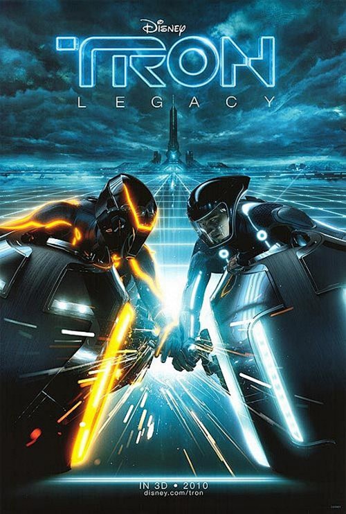 创战纪tronlegacy电影海报设计