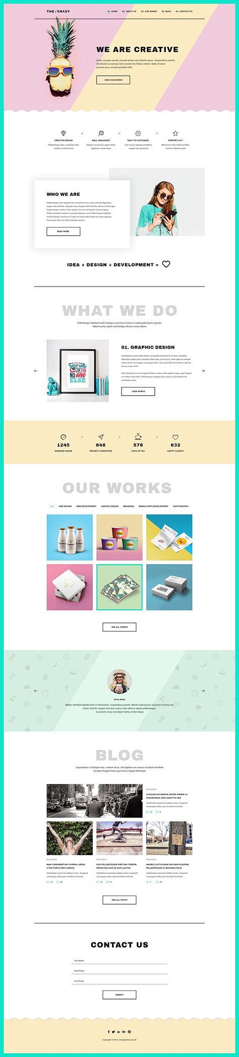 创意与现代WP主题#DESIGN