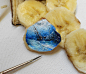 New Impossibly Tiny Landscapes Painted on Food by Hasan Kale painting miniature landscapes Istanbul food 