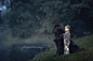 小孩&大狗该是怎样的信任，才有这般情景出现。｜俄罗斯摄影师Andy Seliverstoff