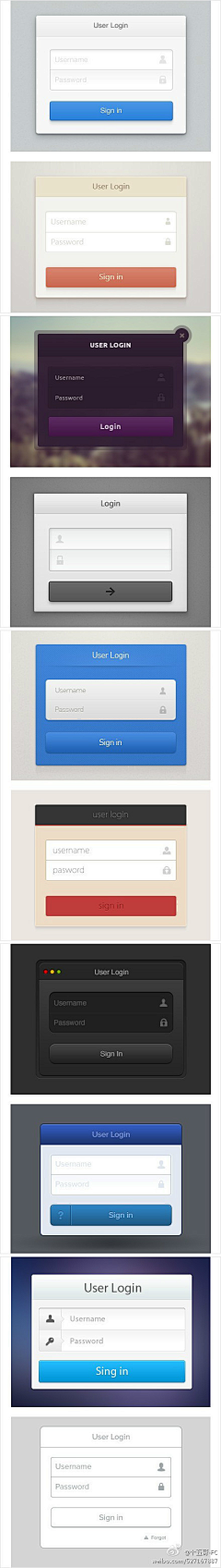 黄赫哲采集到[登陆设计]LoginDesign