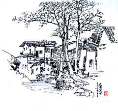 Q.采集到建筑速写