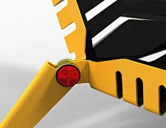 A Bulldozer Lounge For Transformers Fans