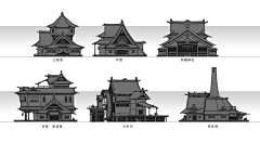 小磊君采集到中式建筑+单体