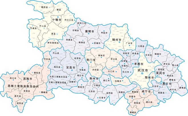 湖北 地图 其他元素免抠png图片壁纸