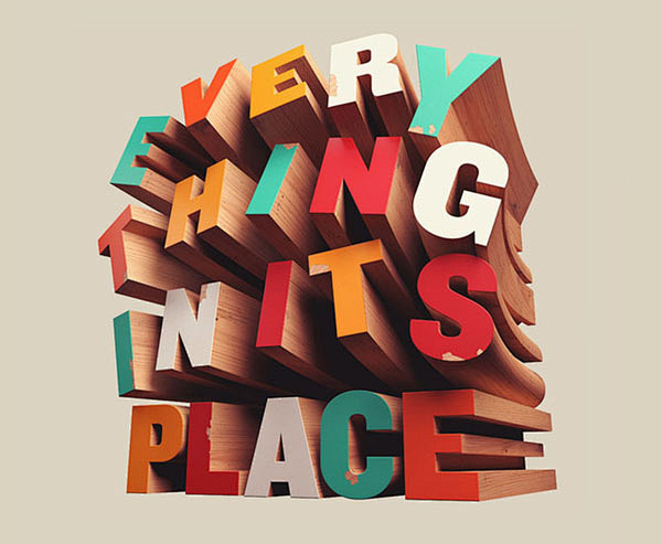 c4d三维文字特效设计ps电商海报字体设计零基础c4d教程