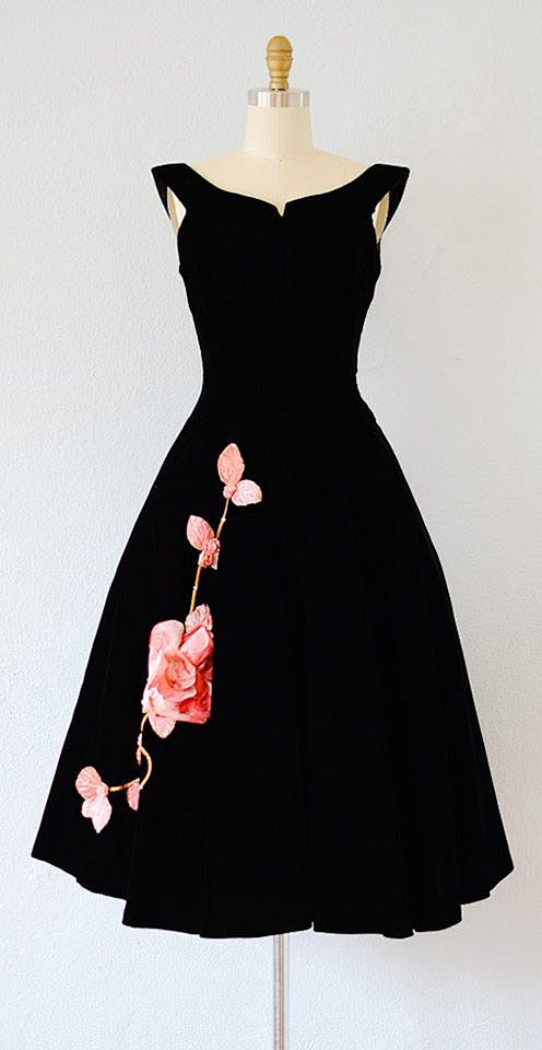vintage 1950s dress ...