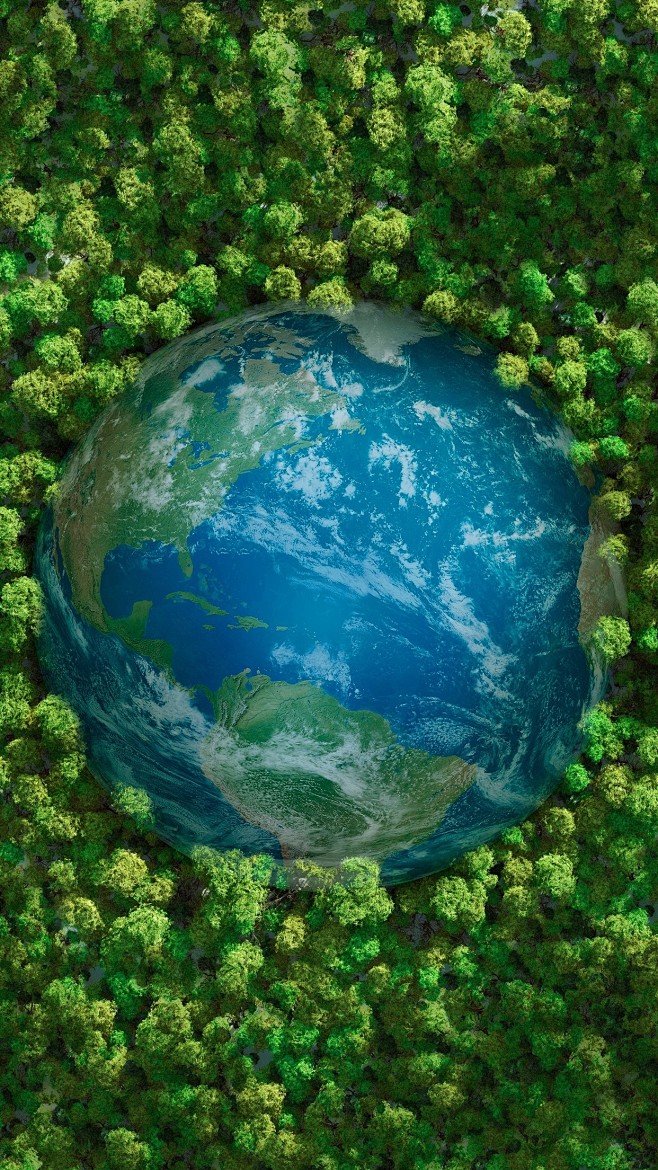 世界环境日保护生态资源手机海报_设计页－...