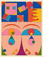 abstract bauhaus color minimalist poster adobe illustrator Logo Design visual identity print Layout