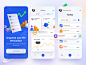 Task and goal manager ios app cinema4d 3d blue illustration mobile app design ux ui ios app design mobile app uxdesign uidesign