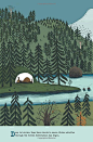 The Bear's Song: Benjamin Chaud: Amazon.com: Books #illustration #Children'sBook Hibernation in the woods: