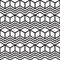 抽象方形平铺VI辅助无缝拼接几何图案海报包装装饰AI设计素材