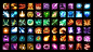 340  Fantasy Skill Icon Set #Sponsored #, #AD, #Skill#Fantasy#Icon#Icons