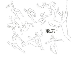 流轉记忆采集到人体动态线稿