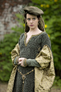"Wolf Hall", TV series, 2015. Claire Foy as Anne Boleyn.