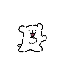 瑞幸线条小狗gif表情包来啦～～！