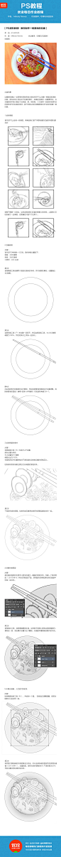 #优设每日作业# 【PS进阶教程！教你创建一碗美味的拉面】作者：Meloody Nieves  翻译小编@吃喝玩乐团团长   早起来一碗热腾腾的拉面，一天都暖暖美美的！记得在评论下方交作业哦