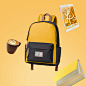 School Bag projects | Behance 上的照片、视频、徽标、插图和品牌