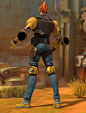 Professsor Philip Punsch (Overwatch fanart), Sylvain Decaux (Urbanmelon) : He obviously overlaps with Doomfist in terms of gameplay but I still wanted to make my own rocket punch character! :p