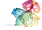 Watercolor Pokemon, Nicholas Kole : Throwback to the pokemonathon a couple years back when I got most of the way through the original 151 with watercolor, ballpoint pen and a little photoshop love! SO crazy excited about Pokemon GO