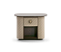 Penelope Bedside Table by Alberta Pacific Furniture s.p.a. | Night stands: