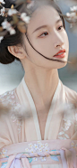 和风百花绽
采集@别致的七
出镜：周愚昧 
摄影/造型：花海神-  