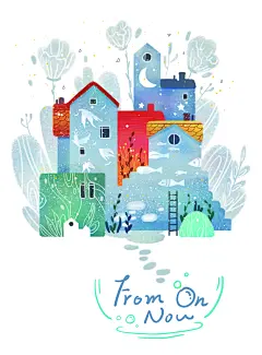 客厅相册装饰画大自然风景意境大图海报