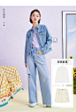 森马春秋外套女时尚牛仔夹克2021年春季新款女装短款洋气女士上衣-tmall.com天猫