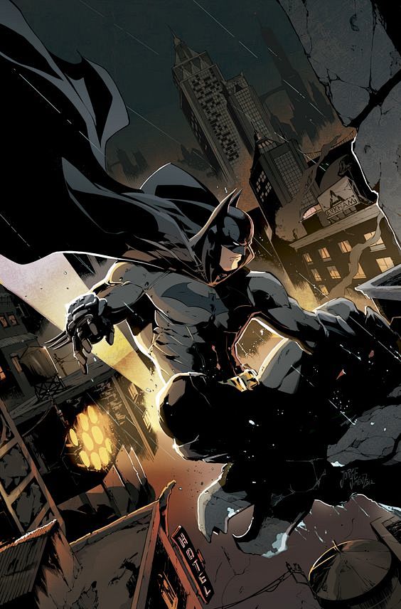 Batman Pin Up recolo...