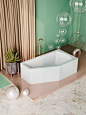3D renders for plumbing catalog: baths and shower trays : Our customers are the first in the market who decided to make a creative presentation of their products in this style. And were very satisfied. It really turned out to be a good concept.