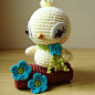 cute bird #crochet #amigurumi: 