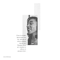 欧美时尚服装街拍画报黑白简约宣传广告海报_免费素材下载_图片素材共享平台-乐分享素材网