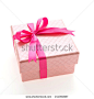 Christmas Gift box isolated on white background