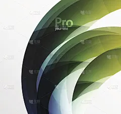 未来高科技玻璃波抽象背景。色彩曲线具有光泽效果