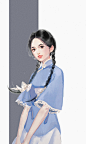 娜扎-为国而歌_稚鬼11__插画师作品_涂鸦王国gracg.com