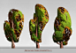 ArtStation - Decaying trees concepts V1, Ulysse Verhasselt