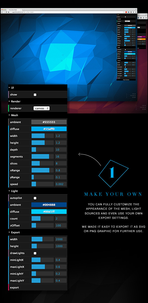 Flat Surface Shader ...